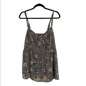 Torrid babydoll style tank top